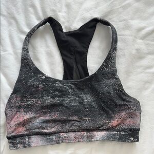 Lululemon Black and Pink Sports Bra